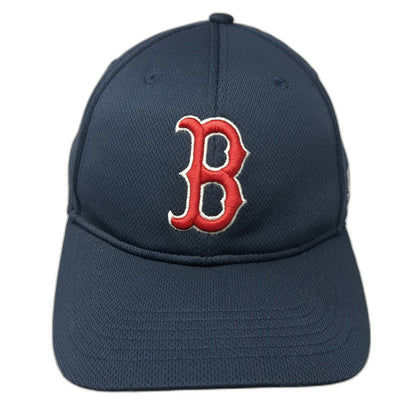 OC Sports Boston Red Sox MLB Baseball Cap Blue One Size Strapback Logo Mesh Hat