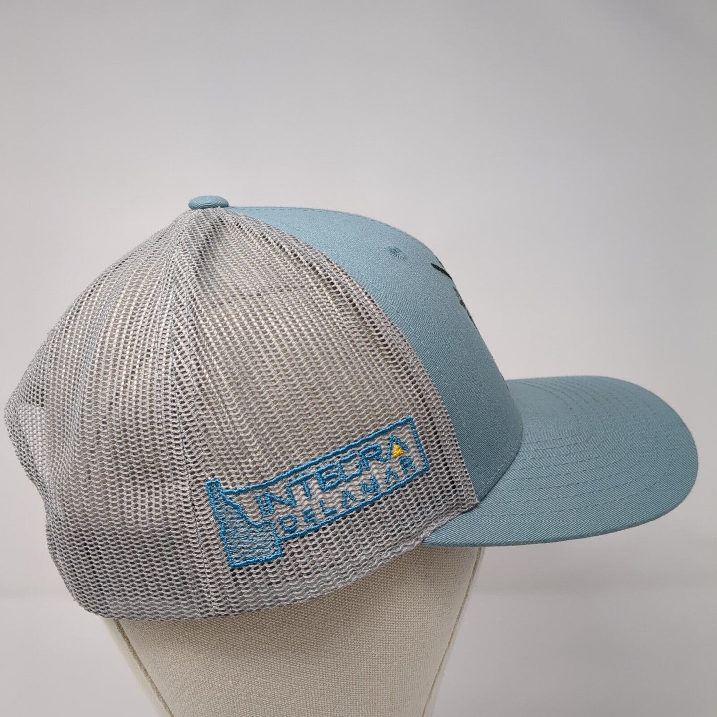 Sandy McLeod Memorial Spurs & Spikes Trucker Hat Blue M/L Mesh Back