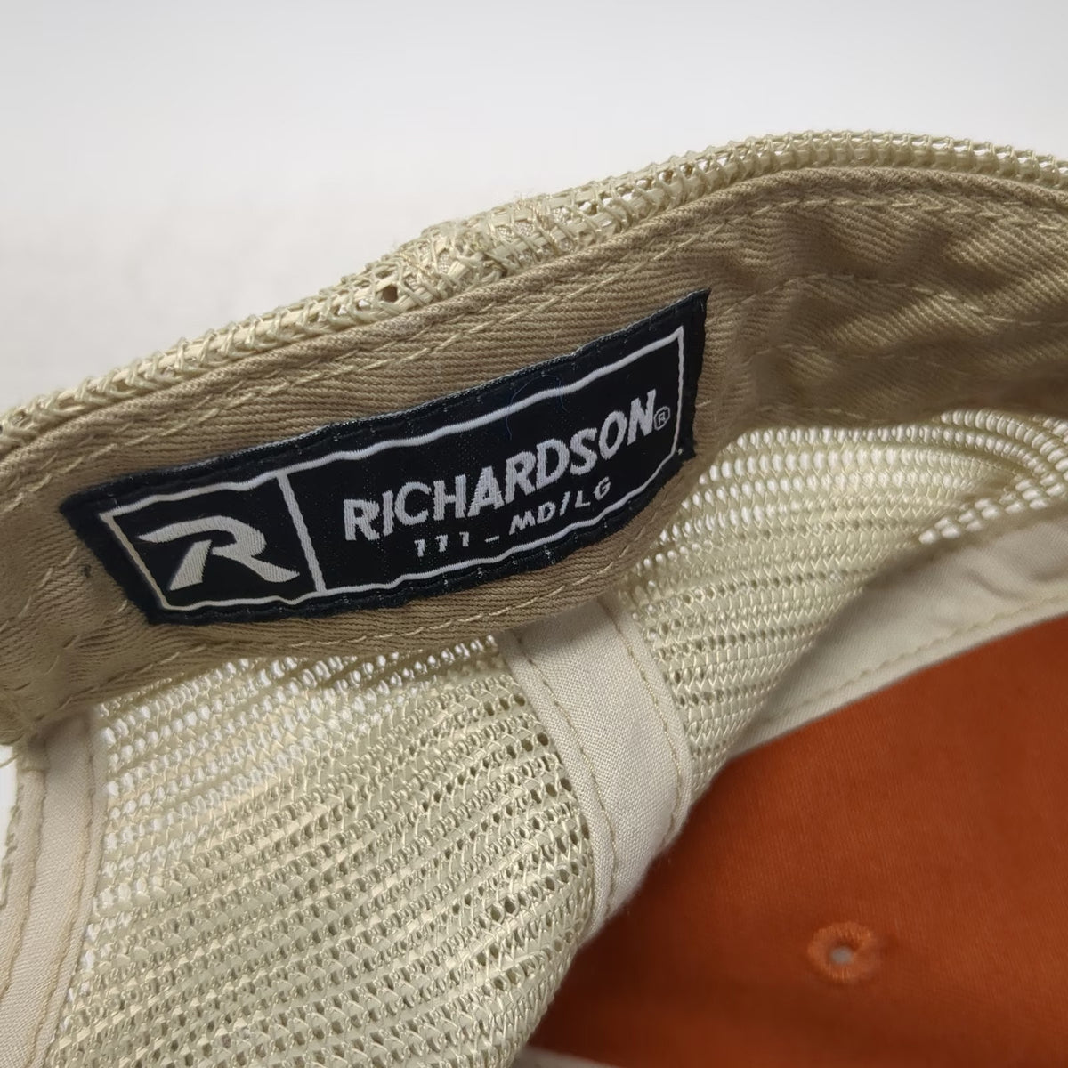 Richardson Trucker Hat Brown L Marc Walters Photography Mesh Snapback Cotton 111