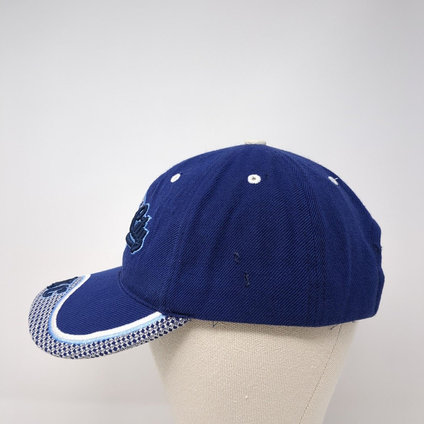KC Kansas City Strapback Hat Blue One Size Adjustable Embroidered Sam's Cap