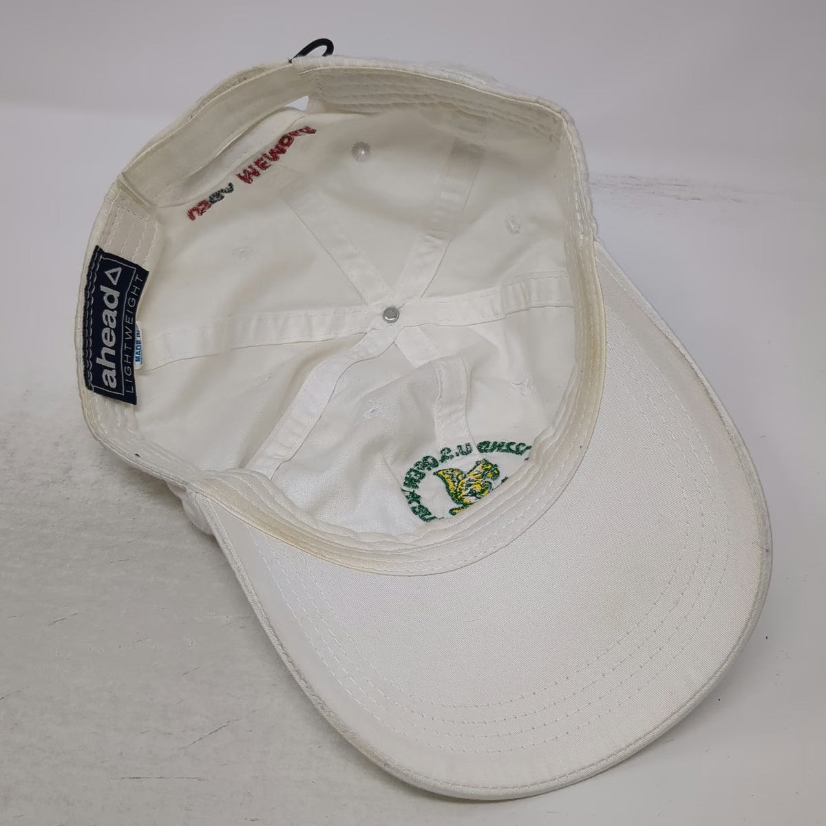 ahead 122nd U.S. Open Country Club USGA Member White One Size Baseball Cap hat