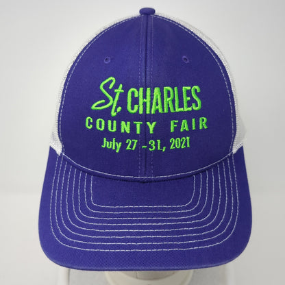 St. Charles Country Fair July 27-31, 2021 Trucker Hat Purple One Size Sweet Caps