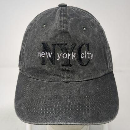 NYC 1664 Baseball Cap Gray One Size Embroidered New York City Adjustable Hat