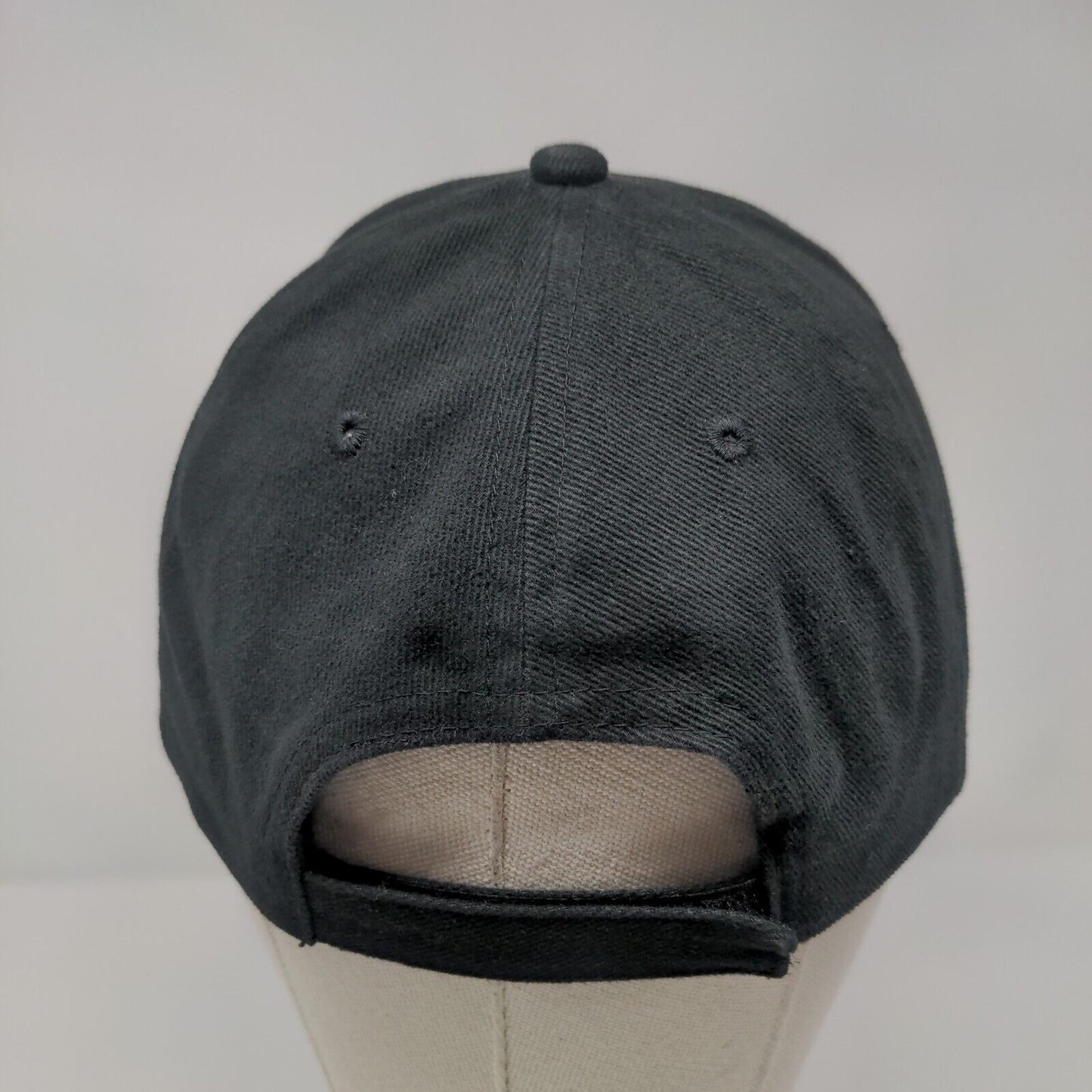 Mustang 40th Strapback Hat Black OSFA Adjustable Embroidered Headmaster