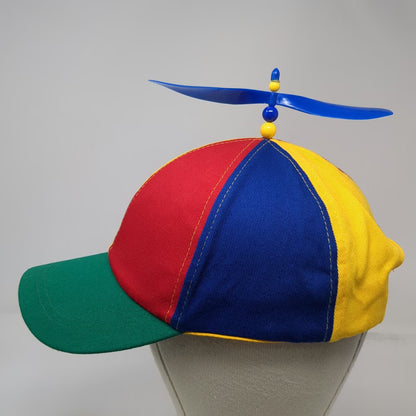 Aiermo Baseball Cap Red Yellow Blue Green One Size Propeller Hat Novelty Fun