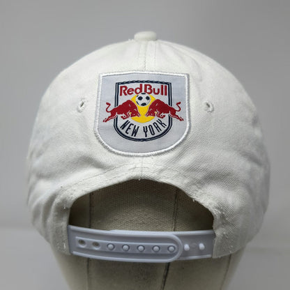 White Blue Heineken Silver Red Bull New York Snapback Hat One Size Cotton Soccer