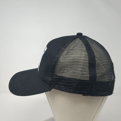 Western Son Vodka Snapback Trucker Hat Black One Size Adjustable Mesh Back