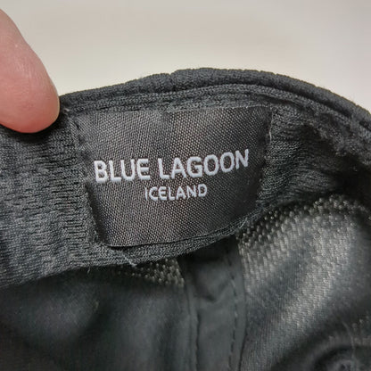 Blue Lagoon Iceland Baseball Cap Black One Size Performance Strapback Hat Logo