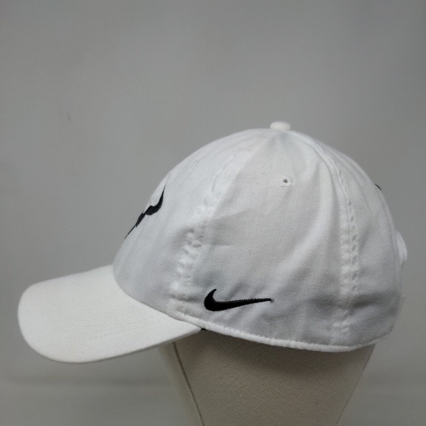 Nike Heritage86 Dri Fit Men's Slideback Hat White OSFM Rafael Nadal Logo