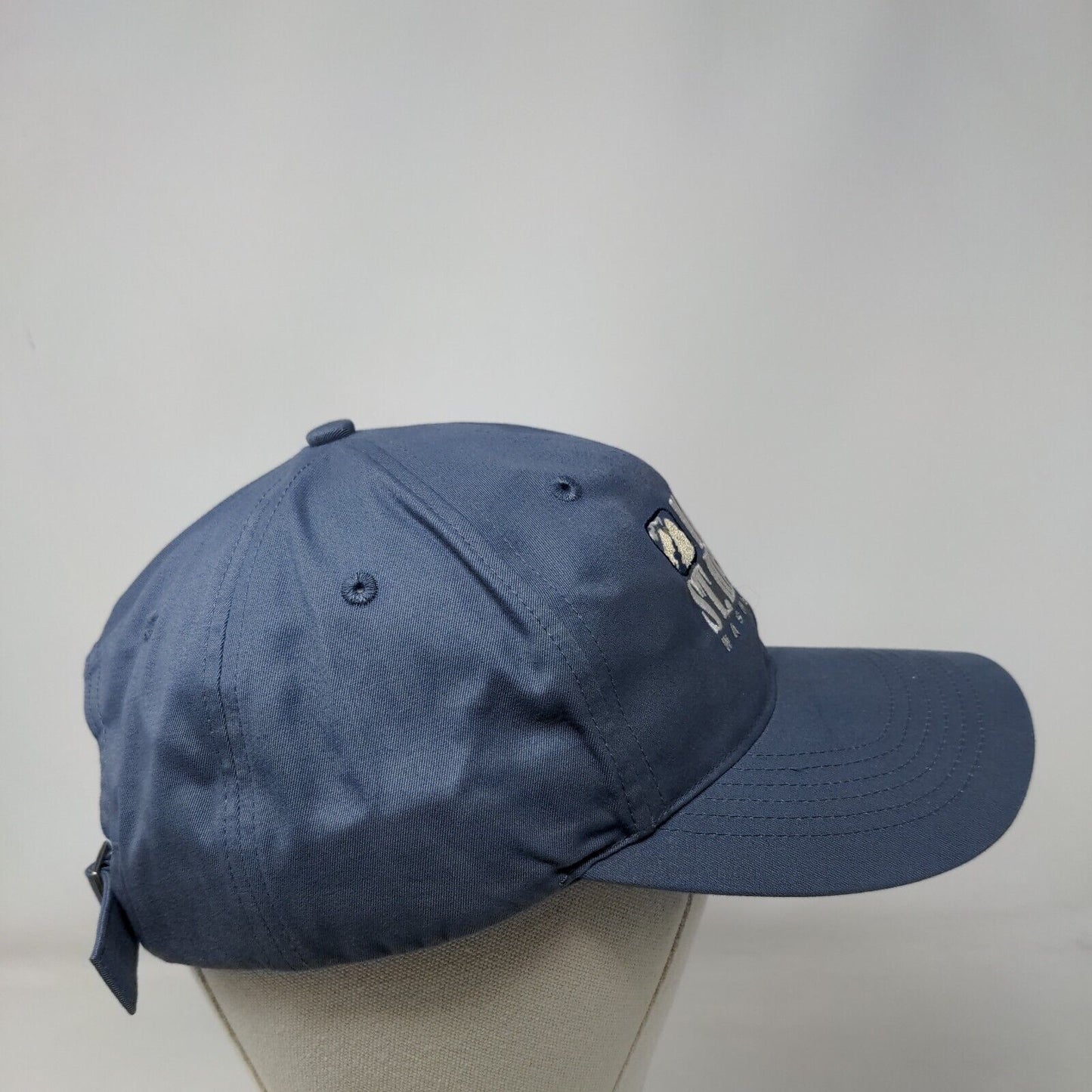 Mount St. Helens Washington Slideback Hat Blue OS Adjustable Gear For Sports