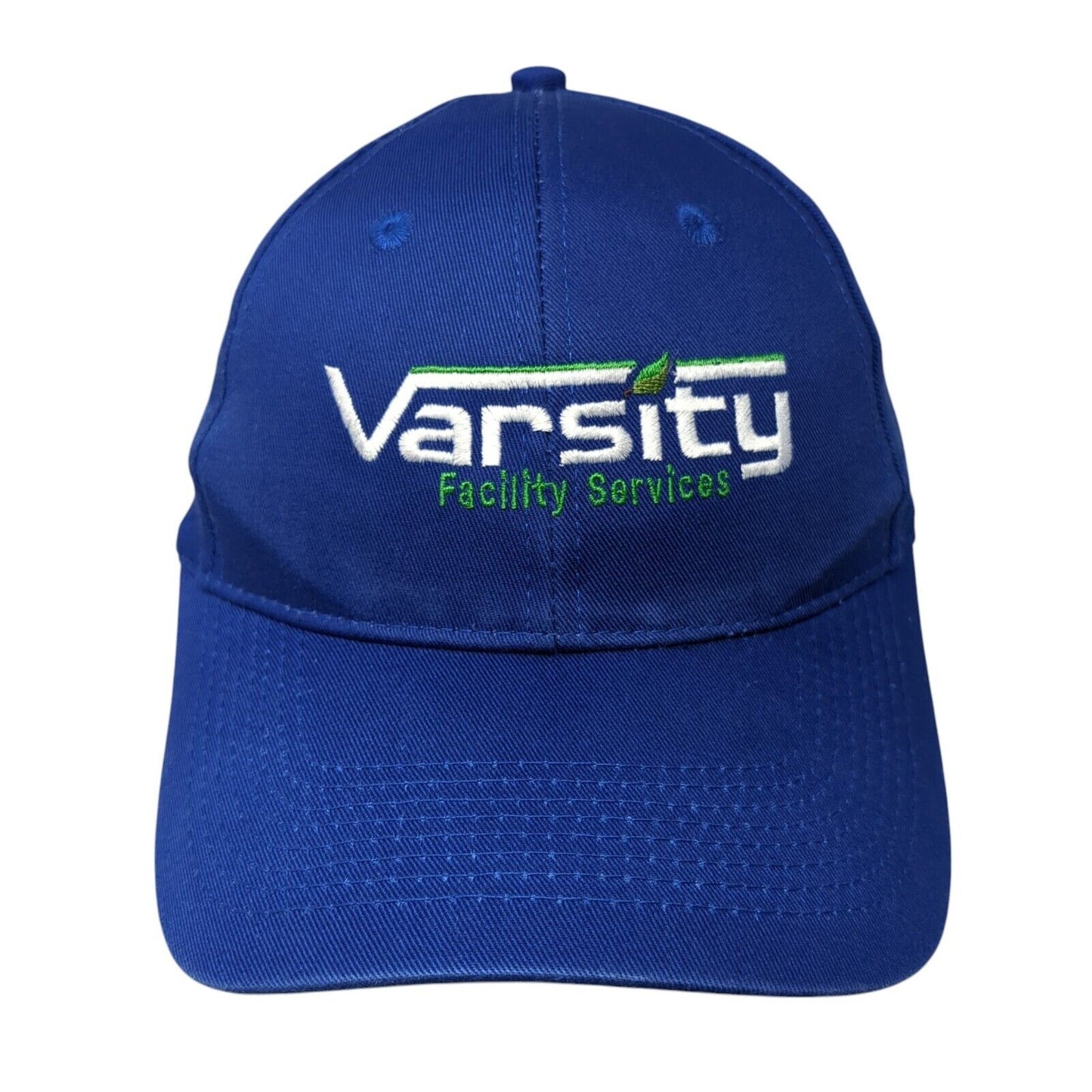 Varsity Facility Services Strapback Hat Blue One Size Adjustable Port & Company