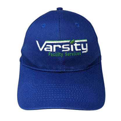 Varsity Facility Services Strapback Hat Blue One Size Adjustable Port & Company