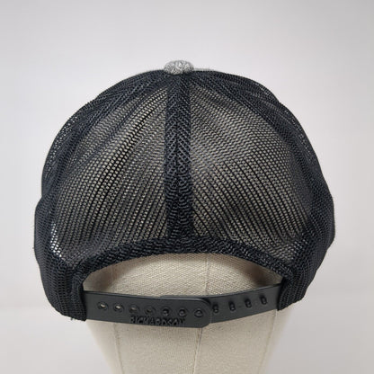 Idaho Central Credit Union Snapback Trucker Hat Gray M/L Mesh Back Richardson