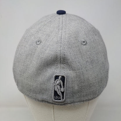 New Era Men's 59Fifty Fitted Hat Gray Size 7 1/4 Indiana Pacers Logo