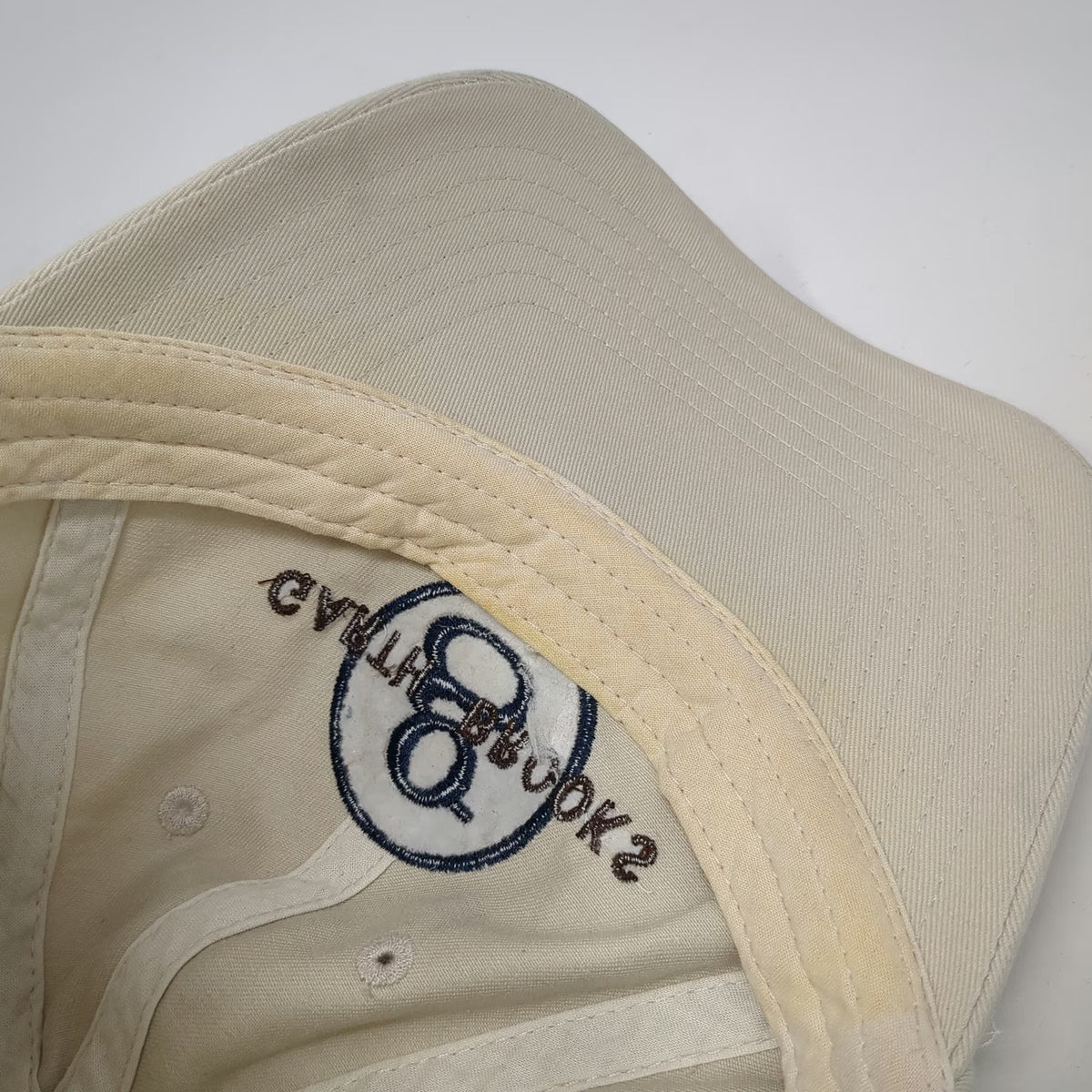 Garth Brooks World Tour Hat Beige Blue Brown Baseball Cap One Size Slideback