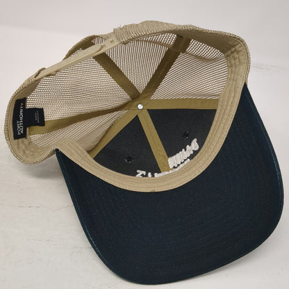Port Authority Trucker Hat Black Beige One Size Danny Haskells Pub Grill Mesh