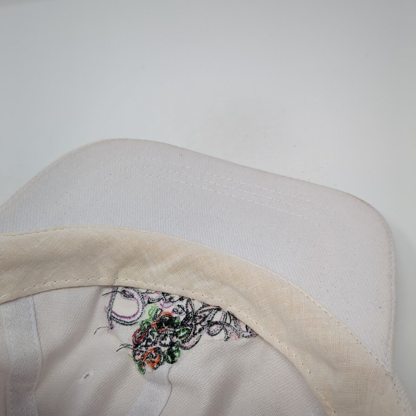 Bride Slideback Hat White One Size Adjustable Embroidered Headshots KC Caps