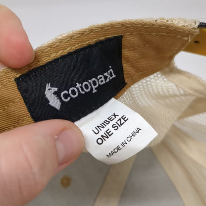 Cotopaxi Trucker Hat Brown One Size Mesh Snapback Gear For Good Organic Cotton