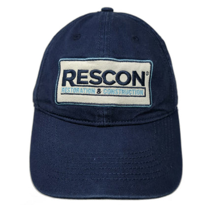 Outfitters Baseball Cap Blue One Size Rescon Restoration Construction Hat