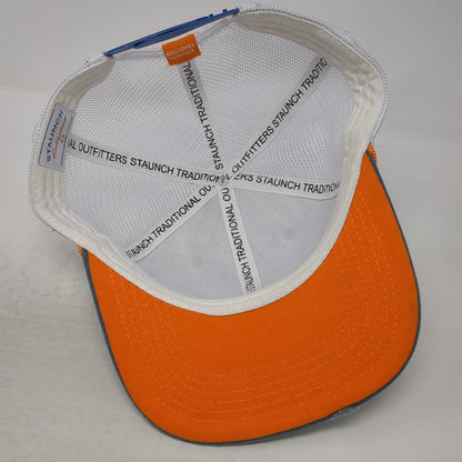 Staunch Collection Whataburger Trucker Hat Blue One Size Rope Mesh Snapback