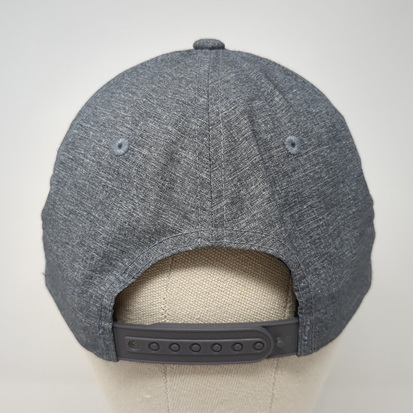 Simplot Spell Out Snapback Hat Gray One Size Flexfit 110 Port Authority