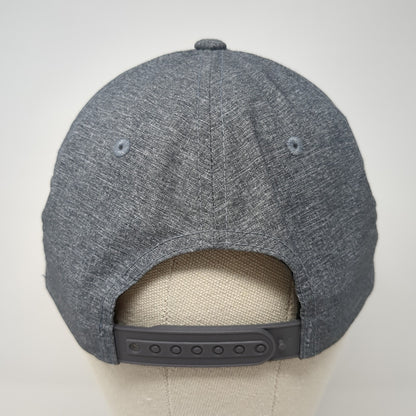 Simplot Spell Out Snapback Hat Gray One Size Flexfit 110 Port Authority