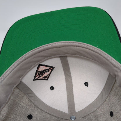 Trailbound Snapback Hat Gray One Size Colorblock The Classics Yupoong