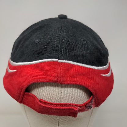 Unbranded Strapback Hat Multicolor OSFA Adjustable Embroidered Cotton Blank