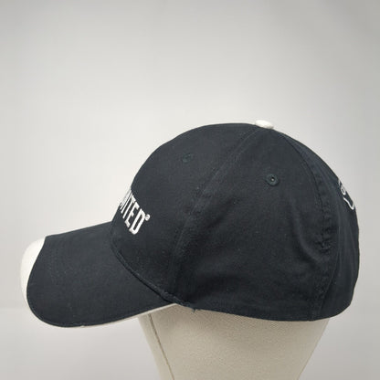 Live United Strapback Baseball Cap Black OS Adjustable Embroidered Hit Wear