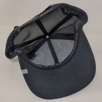 Windfall Classic Snapback Trucker Hat Black One Size 110 Flexfit Tech Yupoong