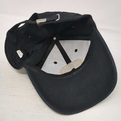 Primo Taglio Deli Logo Hat Black Baseball Cap One Size Slideback Cotton