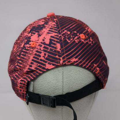 Oakley Slideback Hat Pink One Size Adjustable Vented Holes 6 Panel Polyester