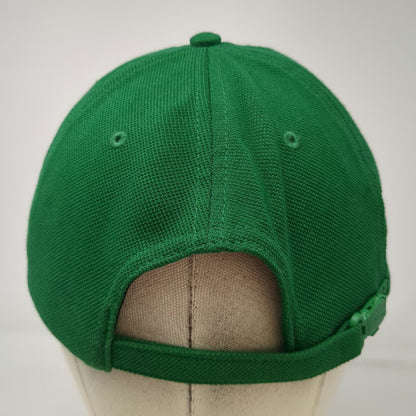 Supreme Lacoste L!ve Green Baseball Cap Hat Zipper Pocket Strapback Cotton