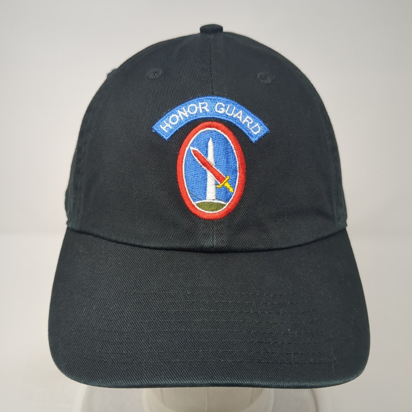 Honor Guard Slideback Hat Black One Size Adjustable Embroidered '47