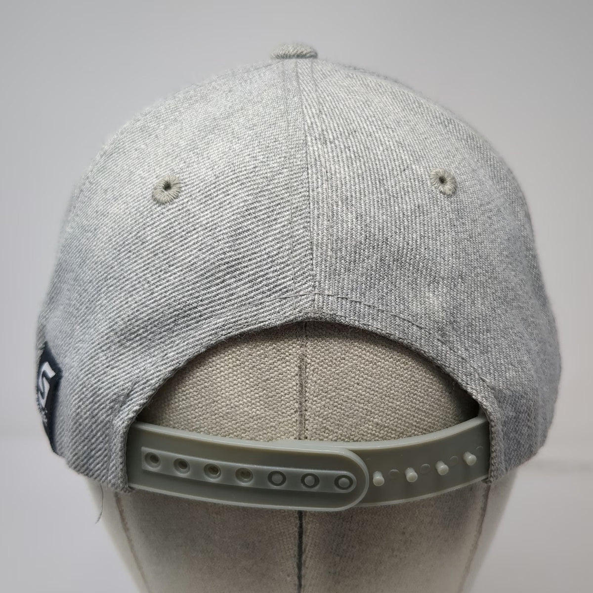 Muley Freak Snapback Hat Gray One Size Hunting Mountain Patch Flat Brim Acrylic