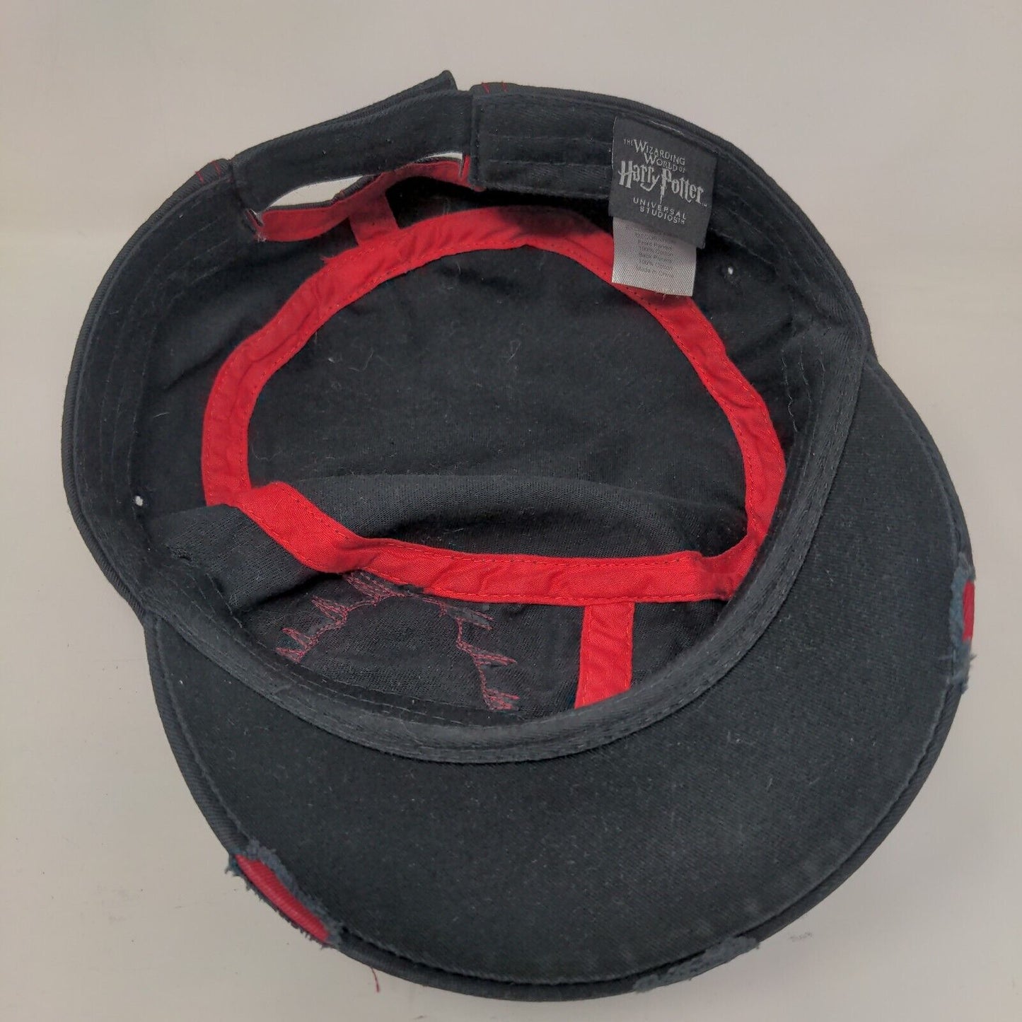 The Wizarding World of Harry Potter Cadet Army Cap Black OS Universal Studios