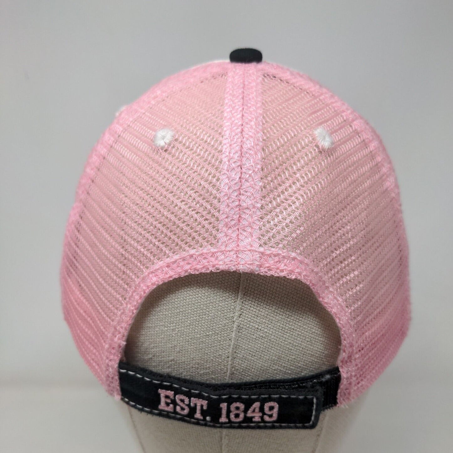 Luckenbach Texas Strapback Mesh Back Trucker Hat Multi OSFM Colorblock