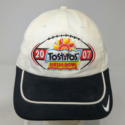 Boise State NCAA Nike White One Size 2007 Fiesta Bowl BCS Strapback Hat Tostitos