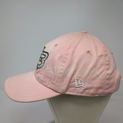 New Era Baseball Cap Pink One Size Myrtle Beach Pelicans MiLB Slideback Hat
