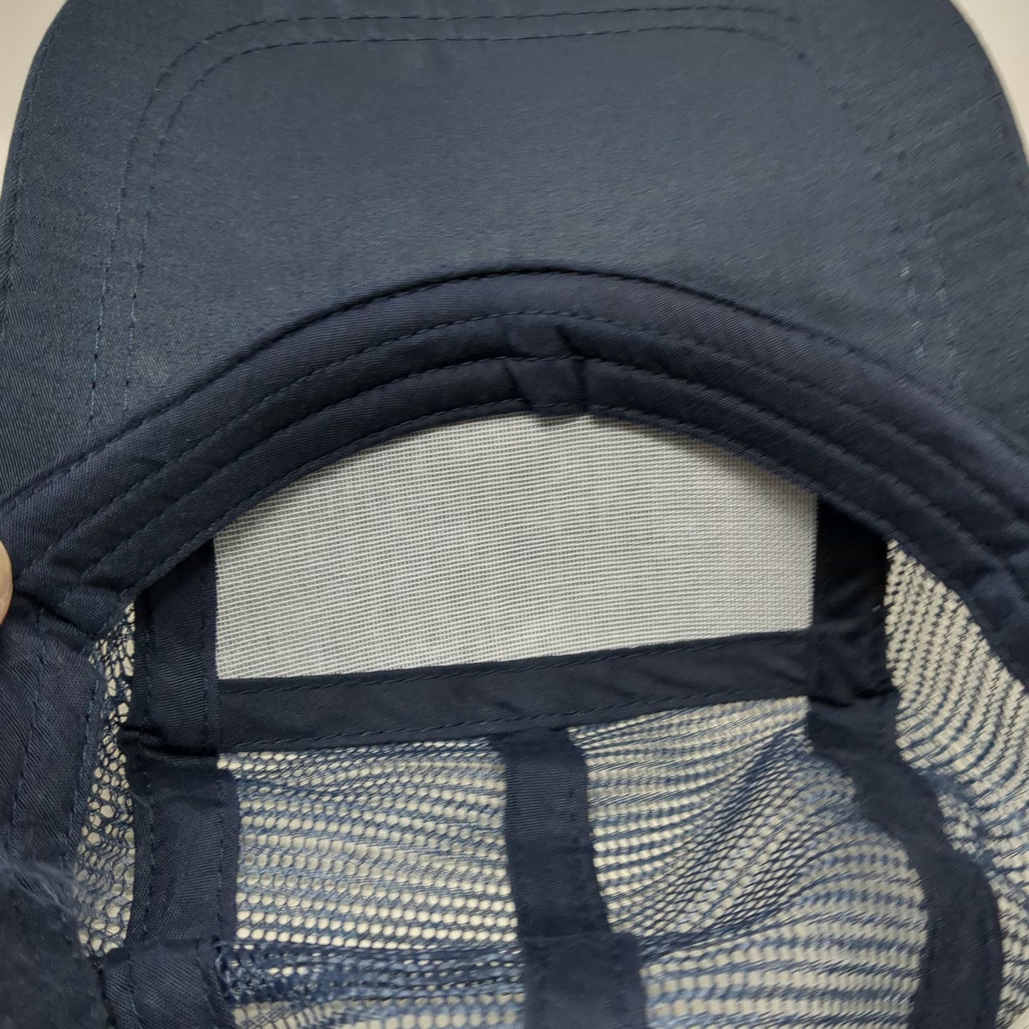 New Balance 5 Panel Blue One Size Hat Rising New York Road Runners Slideback