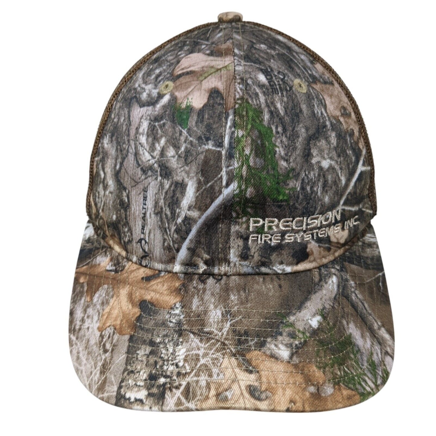 Precision Fire Systems Inc Trucker Hat Multicolor OS Adjustable Camo Richardson