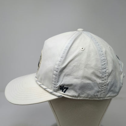 '47 North Carolina Tar Heels NCAA 5 Panel White One Size Snapback Rope Hat