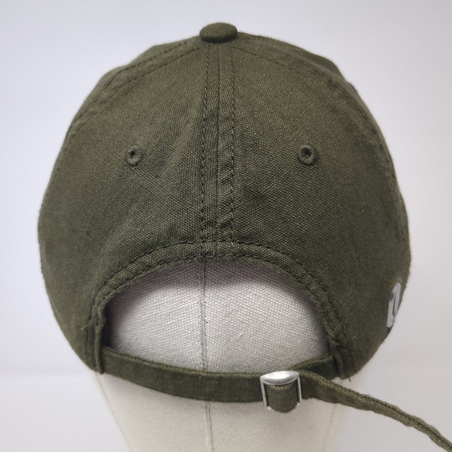 Unbranded Slideback Hat Green One Size Solid Adjustable Blank Outdoor