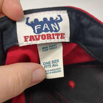 Fan Favorite Boston Red Sox MLB Baseball Cap Red One Size Strapback OS Hat Logo
