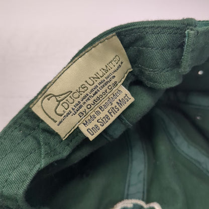 Outdoor Cap Green Baseball Cap One Size Ducks Unlimited Since 1937 Strapback hat