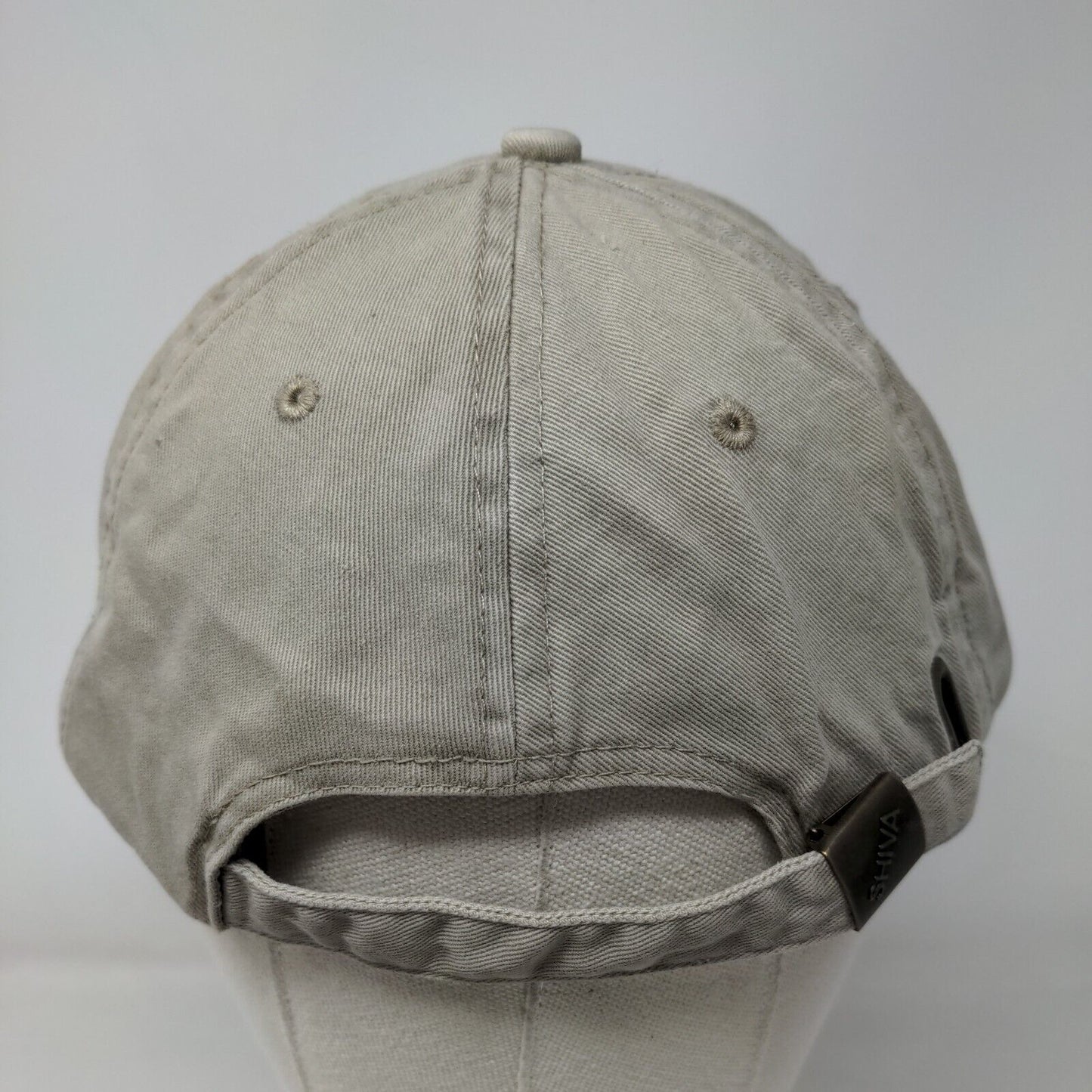 DSW Cutting Service Slideback Hat Tan One Size Embroidered 6 Panel Shiva