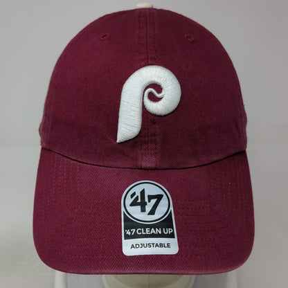 Philadelphia Phillies MLB '47 Baseball Cap Red One Size Cooperstown P Logo Hat