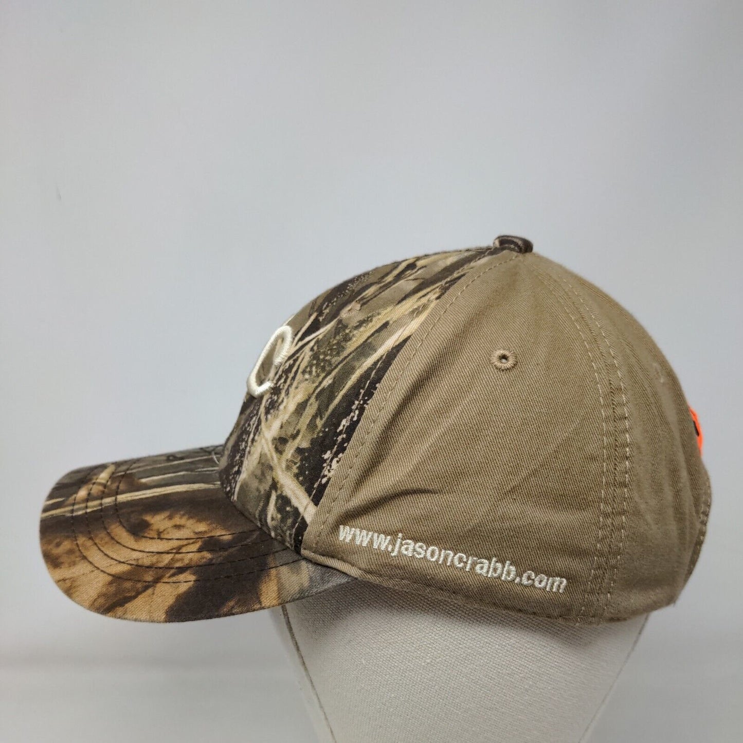 JC Strapback Hat Camo One Size Embroidered Adjustable Dri-Duck