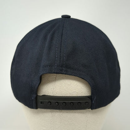 Graffiti Snapback Hat Blue One Size US Navy Embroidered Made in USA Structured