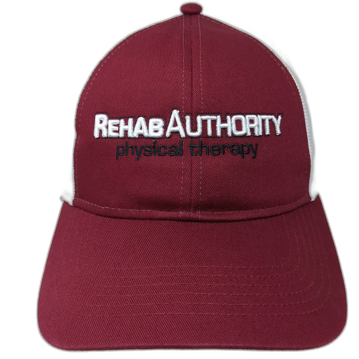 Cap America Trucker Hat Red White One Size Mesh Back Snapback Rehab Authority